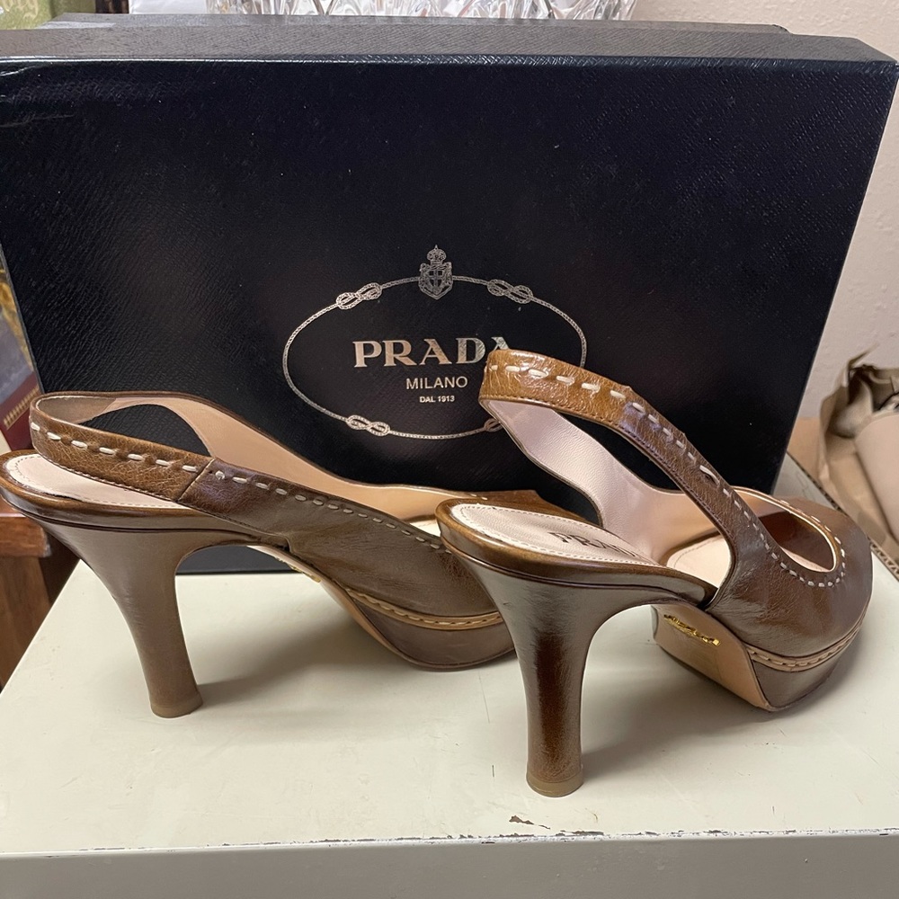 Prada Calzature Donna Peep Toe - Picture 4 of 6